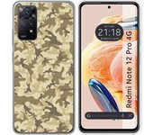 Funda Silicona Xiaomi Redmi Note 12 Pro 4G Sand Camuflaje