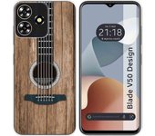 Funda Silicona Zte Blade V50 Design 4G Madera 11