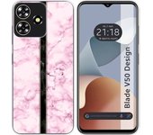 Funda Silicona Zte Blade V50 Design 4G Mármol 04