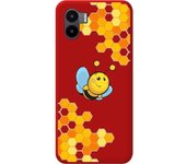 Funda Silicona Roja Xiaomi Redmi A2 Abeja