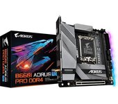 B660I AORUS Pro Placa Base Intel B660 LGA 1700 DDR4 ATA Mini ITX Negro
