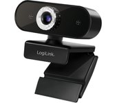 LogiLink UA0371 cámara web 3 MP 1920 x 1080 Pixeles USB 2.0 Negro, Plata