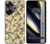 Funda Silicona Xiaomi Poco F6 5G Sand Camuflaje