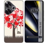 Funda Silicona Xiaomi Poco F6 5G Pajaritos