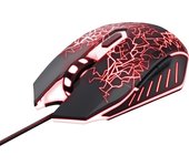 Trust GXT 105X Izza ratón Ambidextro USB tipo A Óptico 4000 DPI