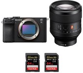 A7C II Negro + FE 85mm f/1.4 GM + 2 SanDisk 64GB Extreme PRO UHS-II SDXC 300 MB/s + PDF MCZ DIRECT '