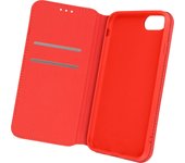 Funda iPhone SE 2020 / 8 / 7 / 6 / 6S Tarjetero Soporte Vídeo Rojo