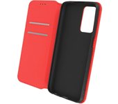 Funda Oppo A16 / A16s Tarjetero Soporte Vídeo Rojo