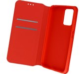 Funda Xiaomi Redmi 10 Tarjetero Soporte Vídeo Rojo