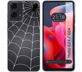 Funda Silicona Motorola Moto G04 / G24 Araña