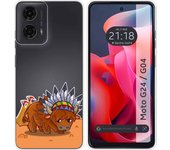 Funda Silicona Motorola Moto G04 / G24 Bufalo