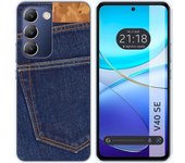 Funda Silicona Vivo V40 SE 5G Vaquero
