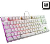 Sharkoon PureWriter TKL RGB Blue teclado USB QWERTZ Alemán Blanco