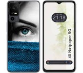 Funda Silicona TCL 40 NXTPAPER 5G Ojo