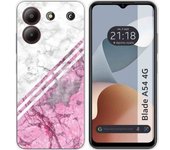 Funda Silicona Zte Blade A54 4G Mármol 03