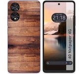 Funda Silicona TCL 40 NXTPAPER Madera 02