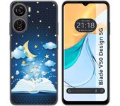 Funda Silicona Zte Blade V50 Design 5G Libro Cuentos