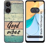 Funda Silicona Zte Blade V50 Design 5G Madera 01