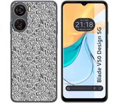Funda Silicona Zte Blade V50 Design 5G Letras