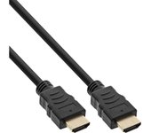 InLine 17502P cable HDMI 2 m HDMI tipo A (Estándar) Negro