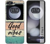 Carcasa Samsung Galaxy Z Flip 6 5G Madera 01
