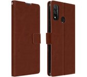 Funda Vintage F. Soporte Huawei P smart 2020 - Marrón