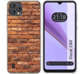 Funda Silicona Blackview Oscal C60 Ladrillo 04
