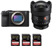 A7C II Negro + FE 14mm f/1.8 GM + 3 SanDisk 64GB Extreme PRO UHS-II SDXC 300 MB/s + PDF MCZ DIRECT '