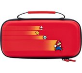PowerA 1526546-01 funda para consola portátil Nintendo Sentido, Caucho Rojo