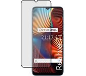 Protector Cristal Templado Completo 5D Full Glue Negro para Realme 7i / Narzo 30A Vidrio