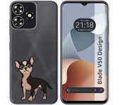 Funda Silicona Zte Blade V50 Design 4G Perros 05