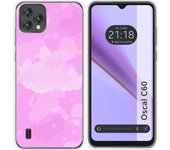 Funda Silicona Transparente Blackview Oscal C60 Acuarela 04
