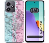Funda Silicona Xiaomi Redmi 12 5G Mármol 08