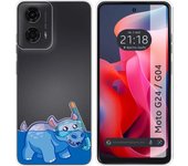 Funda Silicona Motorola Moto G04 / G24 Hipo