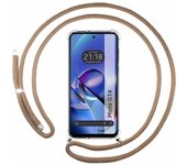 Funda Colgante Motorola Moto G14 Cordon Camel