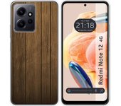 Funda Silicona Xiaomi Redmi Note 12 4G Madera
