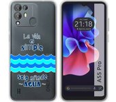 Funda Silicona Transparente Blackview A55 Pro Agua