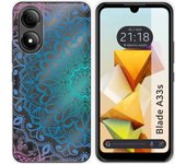 Funda Silicona Transparente Zte Blade A33s Mandala