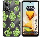 Funda Silicona Transparente Zte Blade A33s Cactus