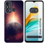Funda Silicona ZTE Blade A53 Plus Tierra
