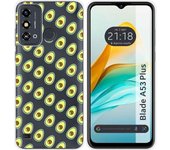 Funda Silicona ZTE Blade A53 Plus Aguacate