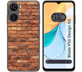 Funda Silicona Zte Blade V50 Design 5G Ladrillo 04