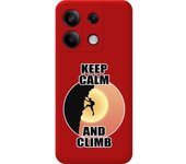 Funda Roja Xiaomi Poco X6 5G Hombre Escalada