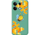 Funda Verde Xiaomi Poco X6 5G Abeja