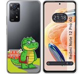 Funda Silicona Transparente Xiaomi Redmi Note 12 Pro 4G Coco