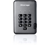 iStorage diskAshur PRO2 disco duro externo 4000 GB Negro, Grafito