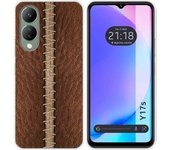 Funda Silicona Vivo Y17s Cuero 01