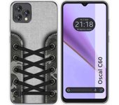 Funda Silicona Transparente Blackview Oscal C60 Zapatillas 16