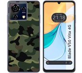 Funda Silicona Zte Blade V50 Vita 4G Camuflaje