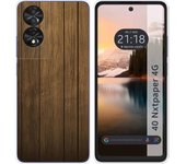 Funda Silicona TCL 40 NXTPAPER Madera